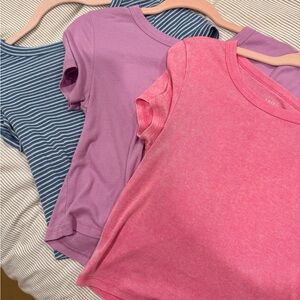 3 AMERICAN EAGLE BABY TEES!! BUNDLE ALL SIZE MEDIUM IN GOOD CONDITION